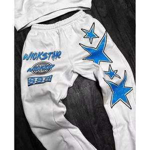 ชุดวอร์มใส่เล่นซักด้วยกรดชุดวอร์มผ้าฝ้ายสำหรับ100% ชุดวอร์มซักด้วยกรดชุดวอร์มไซส์ตามสั่ง - Product Image 4