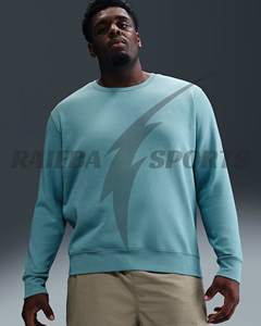 Sweat-shirts décontractés amples brodés en coton/polyester pour hommes, collection 2025 – Confortables, à manches longues, qualité supérieure - Product Image 5