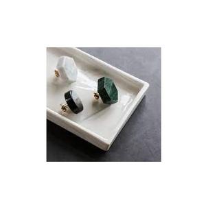 Nouveau design boutons en marbre et meubles en marbre boutons de tiroir d'armoire en marbre pour cuisine prix de gros - Product Image 5