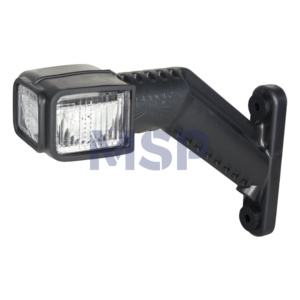 3106-Aspock SUPERPOINT IV LED-Droit-Standard, Connexion ASS2-Rouge/blanc/orange-Câble 2m-Pièces remorque-MSP - Product Image 3