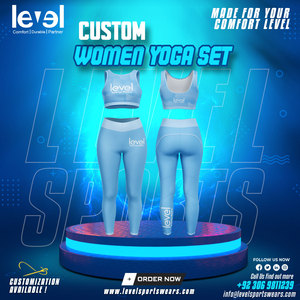 Ensembles de yoga Fitness femmes femmes ensemble de yoga jambières de yoga d'entraînement et ensembles de soutien-gorge pour femmes - Product Image 4