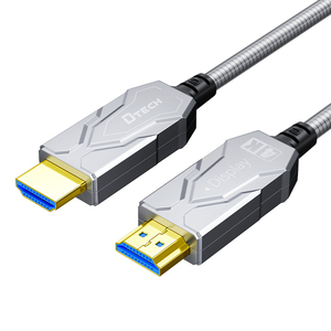 DTECH Câble d'ingénierie <span class=keywords><strong>HDMI</strong></span> de haute qualité <span class=keywords><strong>10m</strong></span> <span class=keywords><strong>4K</strong></span> Câble à fibre optique <span class=keywords><strong>HDMI</strong></span> 2.0 blindé - Product Image 3
