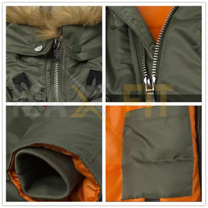 MAXFIT ENTERPRISES Chaqueta Parka de Invierno para Hombre Cómoda y Personalizable Estilo Clásico por New MAXFIT ENTERPRISES - Product Image 6