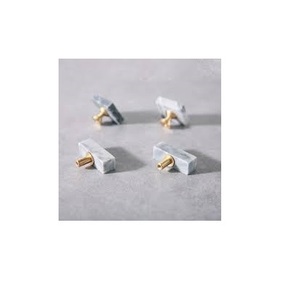 Boutons en marbre de haute qualité et quincaillerie pour meubles, boutons en marbre pour armoire, commode, vente personnalisée - Product Image 1