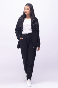 Chándales ajustados para hombre/mujer con logotipo personalizado Tech Fleece con lateral Jogging Tech fleece chándal con cremallera completa chándal - Product Image 4