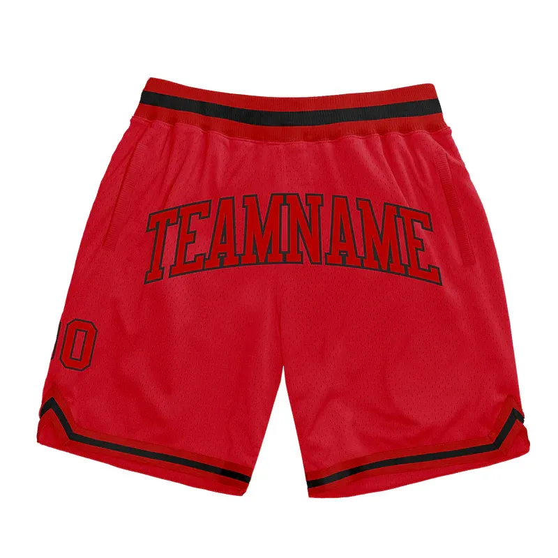 Shorts de basquete masculino de alta qualidade personalizado de cor dupla camada casual de verão respirável para corrida de basquete masculino