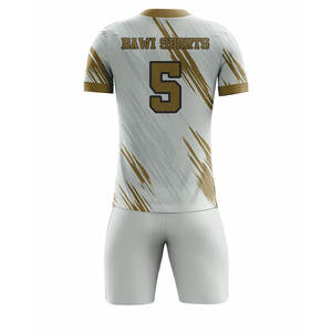 Tenues d'entraînement de football personnalisées en gros, respirantes et légères, à manches courtes, service OEM, vêtements d'entraînement - Product Image 4