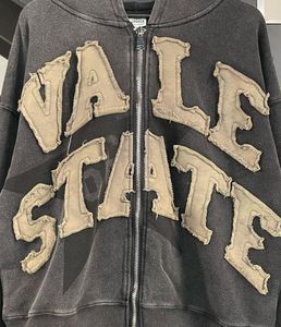 เสื้อฮู้ดดี้ผู้ชายทรงโอเวอร์ไซส์ ผ้าฝ้ายคุณภาพสูง 100% ซับในอย่างดี พิมพ์ลายพัฟฟ์หนา แห้งเร็ว ปักลายตามสั่ง สไตล์สตรีทแวร์ - Product Image 6