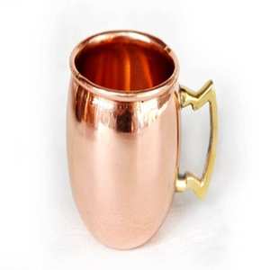 Jarra de Cobre Sólido para Cerveza - Diseño Moderno, a Prueba de Fugas, Apta para Lavavajillas, Vajilla de Primera Calidad con Embalaje en Caja Blanca - Product Image 2