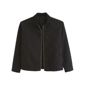 Streetwear de haute qualité Veste de travail vintage délavée avec logo personnalisé Veste d'extérieur en toile de coupe décontractée en coton pour hommes - Product Image 2