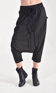 Prix de gros Pantalon sarouel à entrejambe pour hommes Nouvel arrivage Baggy CottonCasual Wear Pantalon sarouel droit Pantalon oversize de haute qualité - Product Image 2