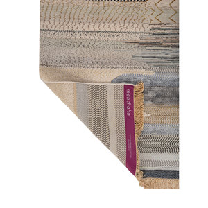 Manchaha Ivory Hand Knotted Wool Bamboo Silk Rug Living Room Carpet Abstract Pattern for Teenagers Rectangle <b>Hallway</b> Les-2939 - Product Image 5