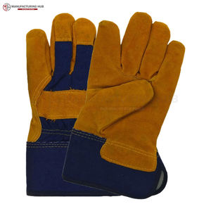 Nouveaux gants de travail de jardin de haute qualité avec logo personnalisé gants de travail d'hiver en cuir de sécurité pour le travail en extérieur - Product Image 5