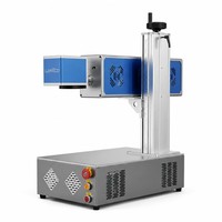 Machine de marquage laser CO2 CNC haute précision, facile à utiliser, refroidie par air, pour le bois et le caoutchouc, compatible AI BMP DXF DST, garantie 1,5 an