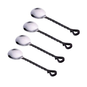 Cuchara de boda de latón con mango de diseñador hecho a mano de La India para utensilios de cocina, artículos para el hogar, juego de cucharas, precios asequibles - Product Image 6