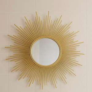 Handmade Beautiful Bohemian Vintage Design <b>Rattan</b> <b>Mirror</b> Frame Beautifully Handwoven - Product Image 1