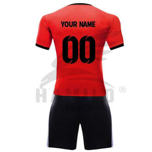 Venta caliente Custom Soccer Wear 100% Poliéster Jersey Uniformes de fútbol Última opción de diseño para equipos - Product Image 4