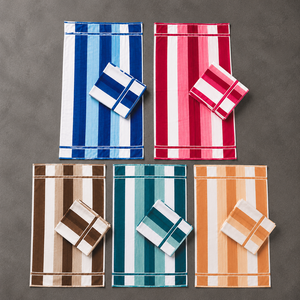 Toalla de Cabana de Algodón Premium de 350 GSM, Secado Rápido, Súper Suave, Ecológica, para Uso en Piscina, Playa, Hotel y Resort - Product Image 6