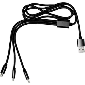 Set di Cavi USB Promozionali in Nylon Felix Personalizzati - Product Image 5