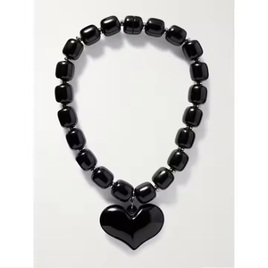 สร้อยคอลูกปัดเรซินคุณภาพระดับพรีเมี่ยมเครื่องประดับแฟชั่นสร้อยคอสำหรับงานเลี้ยง - Product Image 3