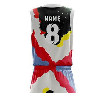 Uniforme de Baloncesto de Material Poliéster, Embalaje Personalizado, Lavable, Ropa Sostenible, Uniforme de Baloncesto Sublimado al por Mayor - Product Image 5