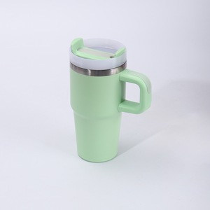 Bicchiere con Cannuccia Ribaltabile da 14 Oz con Manico <span class=keywords><strong>per</strong></span> <span class=keywords><strong>Bambini</strong></span>, Tazza in Acciaio Inox a Doppia Parete con Isolamento Sottovuoto, Senza BPA - Product Image 5