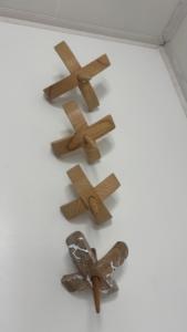 Aiguilles à filer turques artisanales en teck, érable et chêne, tailles assorties, pour le filage du fil, les travaux textiles traditionnels et les créations en fibres, haute qualité - Product Image 2