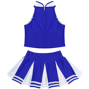 Uniforme de fille personnalisé en gros pour pom-pom girl avec uniforme de pom-pom girl par sublimation de haute qualité - Product Image 3