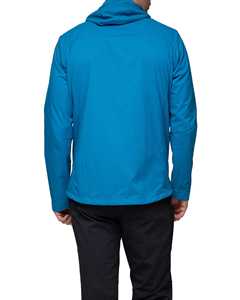 แจ็คเก็ตกันลมใส่สบาย & มีสไตล์สำหรับผู้ชายมีฮู้ดน้ำหนักเบากันน้ำและกันลมพร้อมโลโก้และลายปัก - Product Image 2