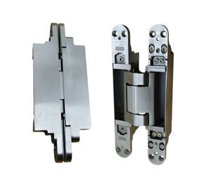 مفصلة خفية ثلاثية الأبعاد قابلة للتعديل من الفولاذ المقاوم للصدأ 304 لتحمل وزن 200 كجم للبوابات والأبواب الخشبية المتأرجحة - Product Image 3