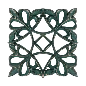 Salvamanteles de Metal de forma redonda de Color blanco superventas de diseño de lujo para platos calientes cocina Hotel restaurante y uso de mesa de comedor - Product Image 3