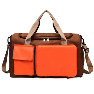 Bolsa de lona a rayas de satén Unisex de alta calidad de gran capacidad de secado rápido plegable con alta visibilidad para deportes al aire libre y viajes - Product Image 4