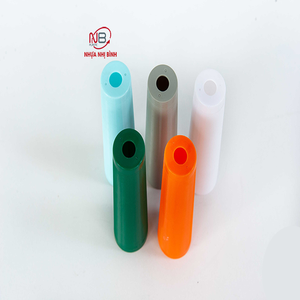 Bobines coniques en plastique PP colorées personnalisées de haute qualité pour machine à coudre, pièces en forme de V pour le filage textile, plastique Nhi Binh ISO - Product Image 1