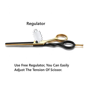 Ensemble professionnel de ciseaux de cisaillement d'amincissement de barbier Salon bord coupe de cheveux approvisionnement de beauté en acier inoxydable pour la coiffure - Product Image 6