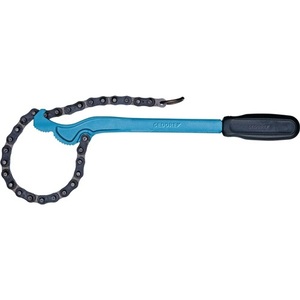 GEDORE Chain Pipe <b>Wrench</b> 120 Overall Length 355 mm Clamping Range 17-114 mm for Pipes 3/8-4" - Product Image 1
