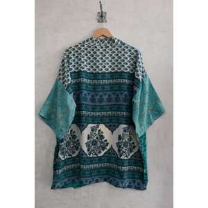 Bridal Plus Size Breathable Knee Length Silk Patchwork Short Kimono <b>Robe</b> Sexy <b>Satin</b> Nightwear for <b>Women</b> - Product Image 4