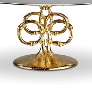 Best Selling Luxury Modern Gold & Silver Metal Round Cake Stand With <b>Casted</b> Base For Party Cafe Home Decor & Gifting Use In Gulf - Product Image 2