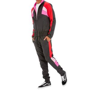 ชุดวอร์มกันลมสำหรับผู้ชาย มีกระเป๋า ผลิตจากไนลอนโพลีเอสเตอร์น้ำหนักเบา - Product Image 2