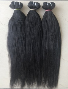 Extensions de Cheveux Humains Vierges de Qualité Remy Indiennes Lisses Naturelles de 24 Pouces, Prête à l'Exportation, Fourniture Brute à Donneur Unique, Haute Qualité - Product Image 3