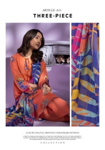 Costumes de pelouse pour femmes de designer pakistanais Shalwar Kameez avec des collections imprimées de taille supérieure pour vêtements pour femmes - Product Image 5