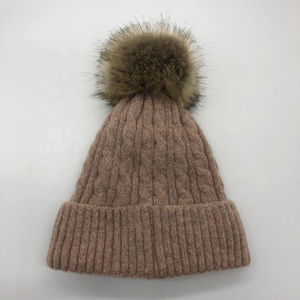 Gorro de Cachemira de lana de diseñador de lujo, gorro de punto de alta calidad con puños, gorros cálidos de invierno para hombres y mujeres, informales - Product Image 6