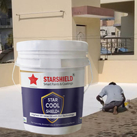 Pintura de Alto Albedo Star Cool Shield Plus para Barcos, con Revestimiento Acrílico y de Goma, con el Más Alto SRI 130, Revestimiento de Ahorro de Energía