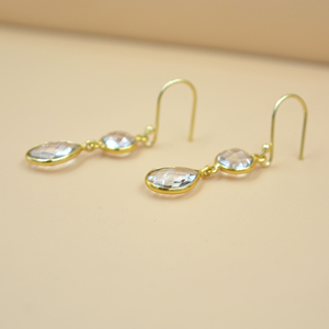2023 pendiente de gota de cristal de moda diseñador de joyería 925 pendientes de gota de plata esterlina sólida pendiente sólido de alta calidad - Product Image 3