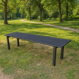 Panca da giardino modello roma acciaio 160 cm panca da giardino - Product Image 4