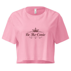 Be Ike-Conic Crop Top pour femme, décontracté, en jersey de coton respirant, coupe ajustée, XS XXS, T-shirt court sexy - Product Image 1