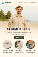 Ropa profesional para hombres Diseño de sitios web Agencia Web asequible Creación de soluciones de tienda de negocios en línea elegantes y efectivas