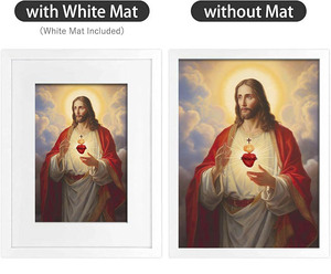 Sacré-cœur <span class=keywords><strong>de</strong></span> jésus religieux décor à la maison et peintures <span class=keywords><strong>de</strong></span> jésus <span class=keywords><strong>Christ</strong></span> pour salon décor jésus photos affiche pour église - Product Image 2