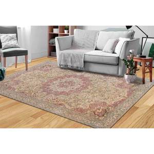 Tapis imprimé beige à motif persan pour la décoration de bureau et de la maison, tapis en velours - Product Image 2