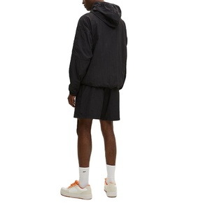 Ensemble de survêtements de sport pour hommes, coupe-vent d'hiver, couleur unie, 2 pièces, respirant, antibactérien, léger, shorts de jogging 2027 - Product Image 6