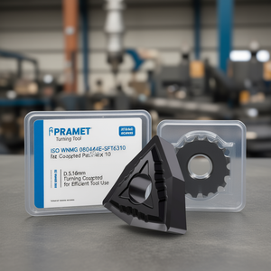 Insertos de Torneado Indexables con Recubrimiento PVD PRAMET ISO WNMG 080404E-SFT6310 D.5.16mm, Paquete de 10 para un Uso Eficiente de la Herramienta - Product Image 3